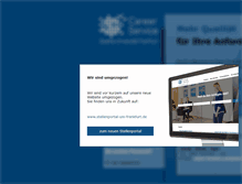 Tablet Screenshot of careercenter-company.de